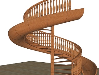 <em>欧式楼梯</em>su模型