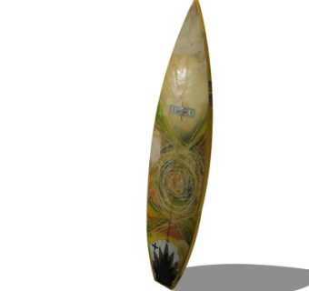现代冲浪板su模型