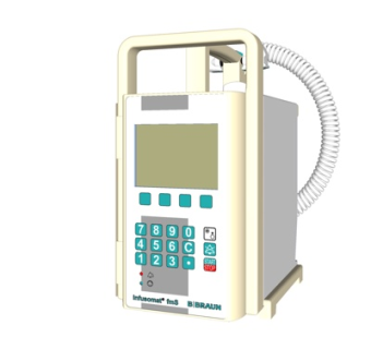 现代楼道对讲机su模型