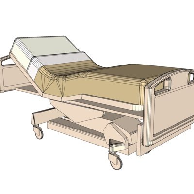 现代病床su模型