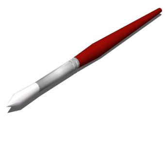 现代画笔su模型