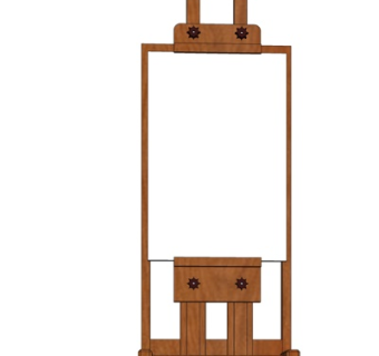 现代画板su模型