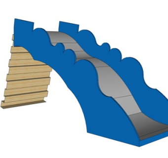 现代儿童娱乐设备su模型