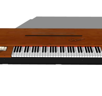 现代电子琴su模型