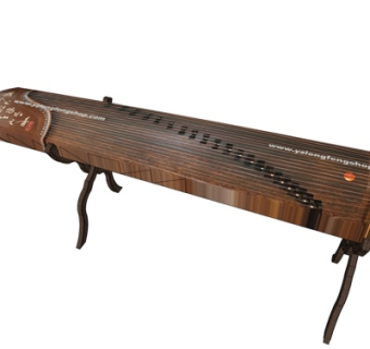 中式古筝su模型