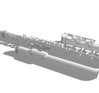 欧式单簧管su模型