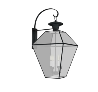 欧式金属壁灯su模型