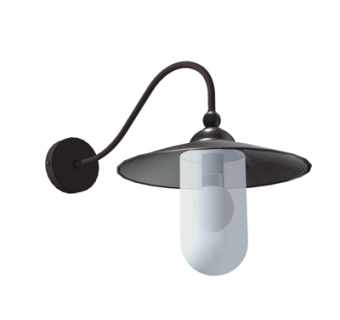 工业风金属壁灯su模型