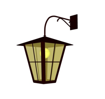 欧式金属壁灯su模型