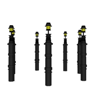 欧式景观灯su模型