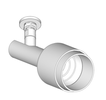 现代射灯su模型