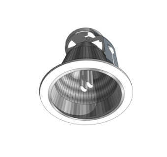 现代金属筒灯su模型