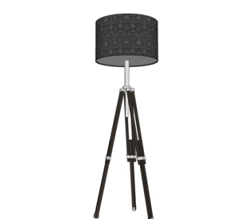 现代金属落地灯su模型