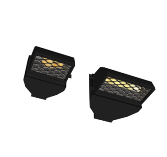 现代投影射灯su模型