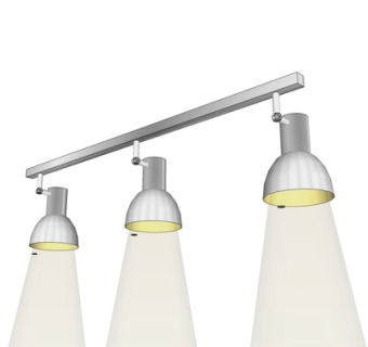 现代射灯su模型