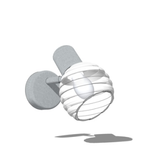 现代壁灯su模型