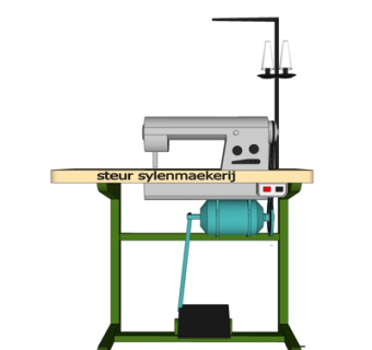 现代缝纫机su模型