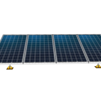 现代太阳能板su模型