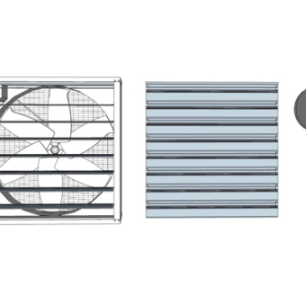 现代排气扇su模型