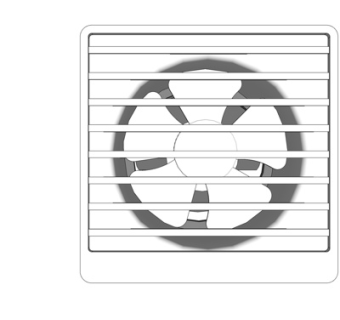 现代排气扇su模型