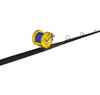 现代鱼竿su模型