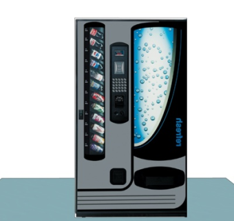 现代自动售卖机su模型