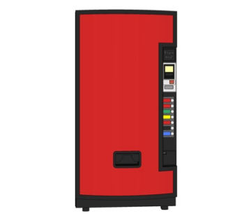 现代自动售卖机su模型