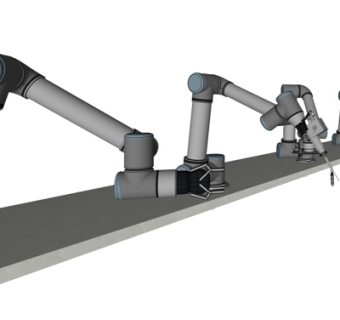 现代工业设备su模型