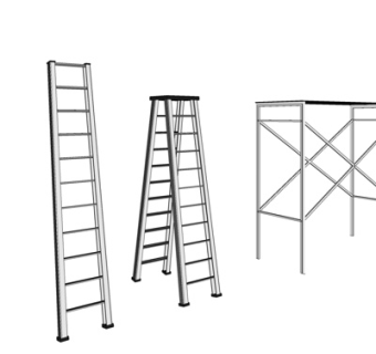 现代工业设备su模型