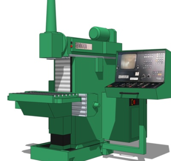 现代工业设备su模型