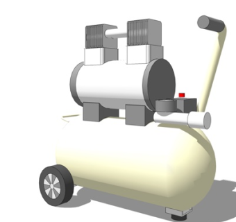 现代工业设备su模型