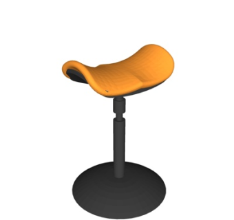 现代布艺凳子su模型