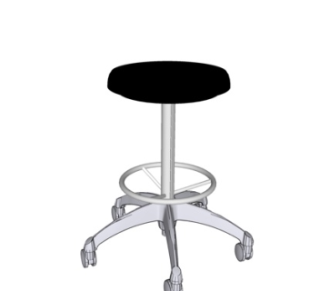 现代办公椅su模型