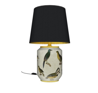 现代陶瓷台灯su模型