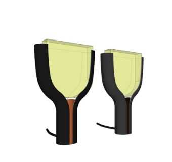 现代金属壁灯su模型