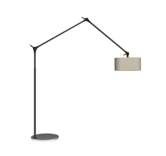 现代金属落地灯su模型