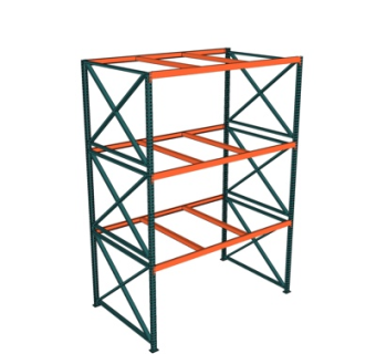 工业风货架置物架su模型