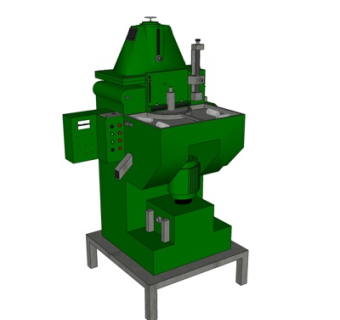 工业风钻机打磨机su模型