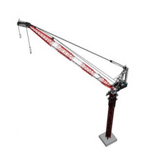 现代塔吊式起重机su模型