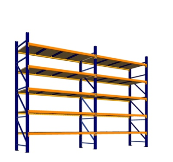 工业风货架置物架su模型