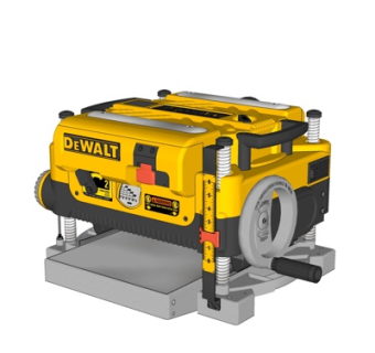 工业风机床su模型