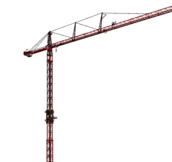 工业风塔吊式起重机su模型