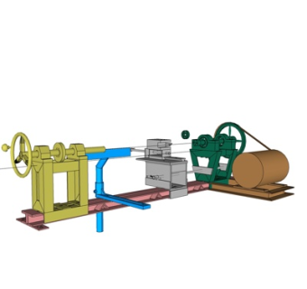 工业风水阀门su模型