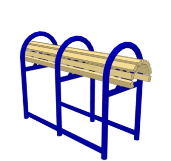 现代儿童游乐设备su模型