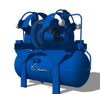 工业风空气压缩机su模型