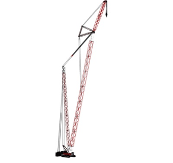 工业风塔吊式起重机su模型