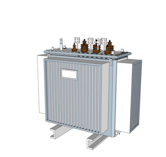 工业风变压器su模型