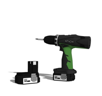 现代电钻su模型