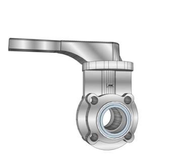 工业风蝶阀五金件su模型