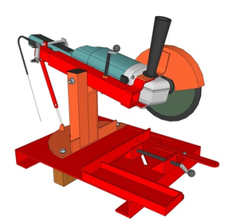 工业风机床su模型